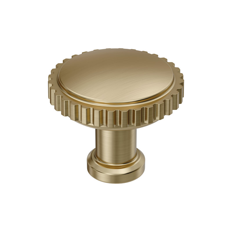 Farewind 1-1/4 inch (32mm) Diameter Cabinet Knob, Golden Champagne