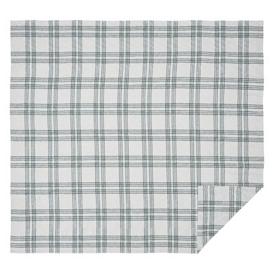 Bibiana Farmhouse / Country Cotton Plaid Coverlet