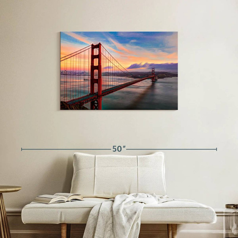 Pont Golden Gate, H 24 po x l 36 po