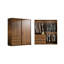 Garde-robe simple foncé classique-110379216