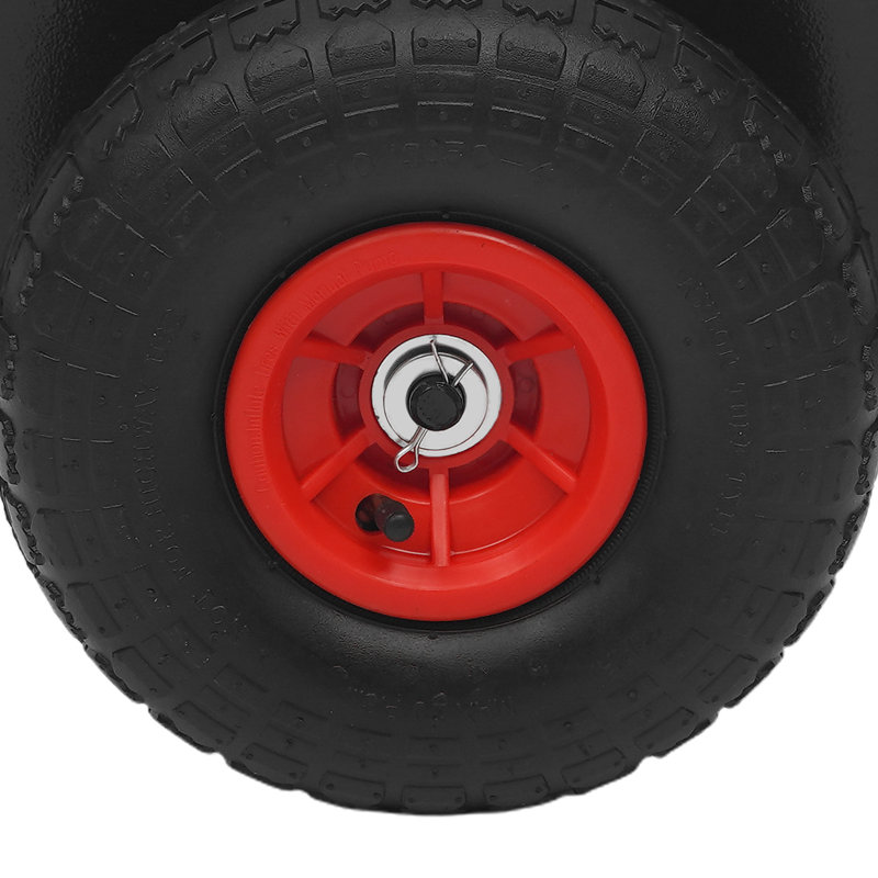 Adjustable Panel Dolly With 10" Pneumatic Wheels