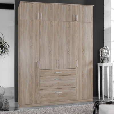Arnger 2 Door Manufactured Wood Wardrobe