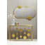 Dariel 120cm Glass Top Console Table
