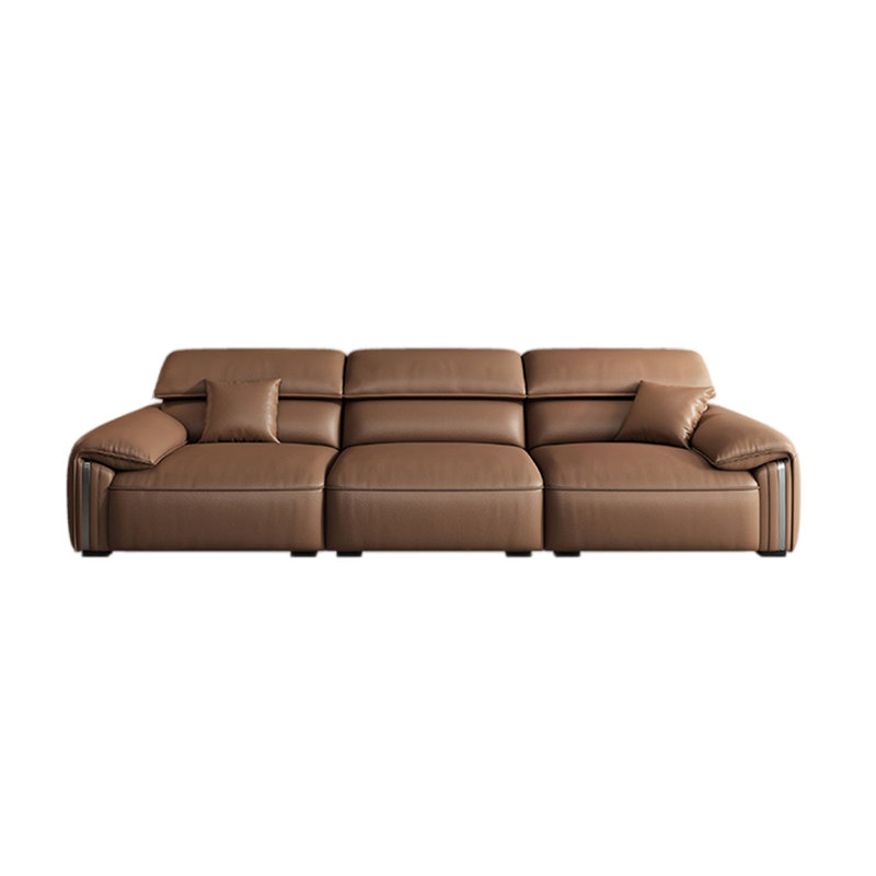 Canapé italien simple en ligne, H 33,46 po x l 133,85 po x P 39,37 po