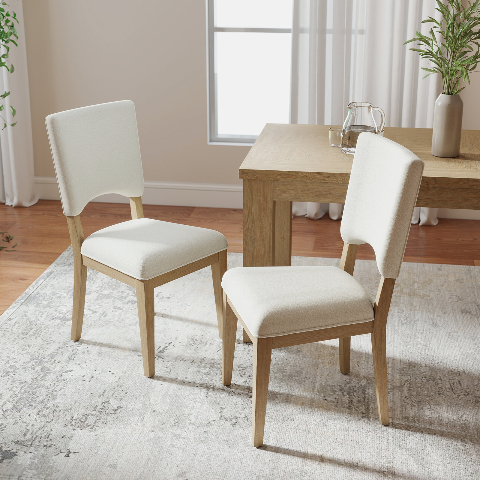 Dutton Oak Dining Chair, Natural Oak