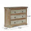 Commode 3 tiroirs en bois d'acacia