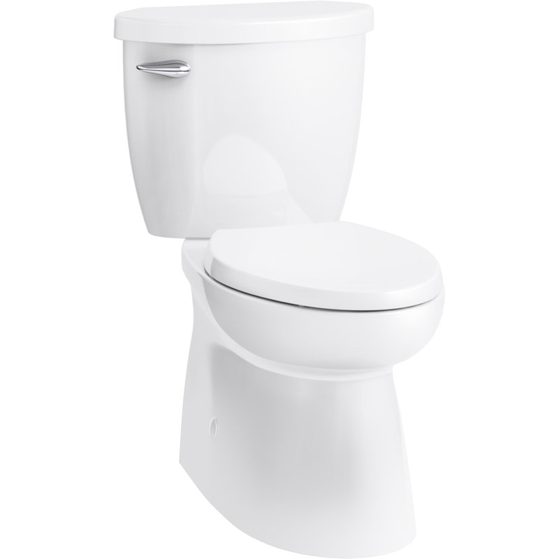 Toilette allongée deux pièces Brella 1,28 GPF (siège non inclus)