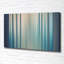 Blue Stripes - Wrapped Canvas Print