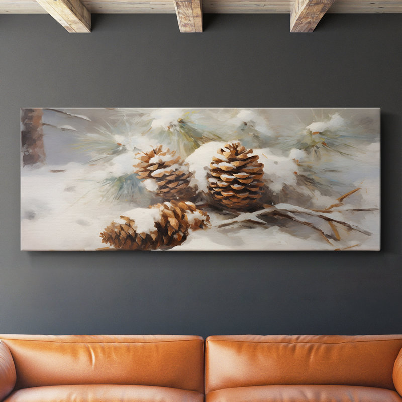 Série paysage - CCD - Toile tendue avec châssis - Prêt à accrocher, H 12 po x l 30 po