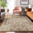 Premium Machine Washable Cerrito AMF580 Beige Rug-104962460
