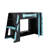 Twin Size Wood Loft Bed With Desk,And RGB Light-284266083