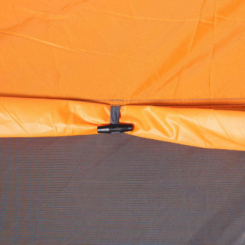 Arnlaugur 5 Person Tent, Orange/Grey
