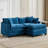 Schmucker L Shaped Modular Sectional Sofa, Oversized Cloud Couch With Ottoman-889629280-889349988