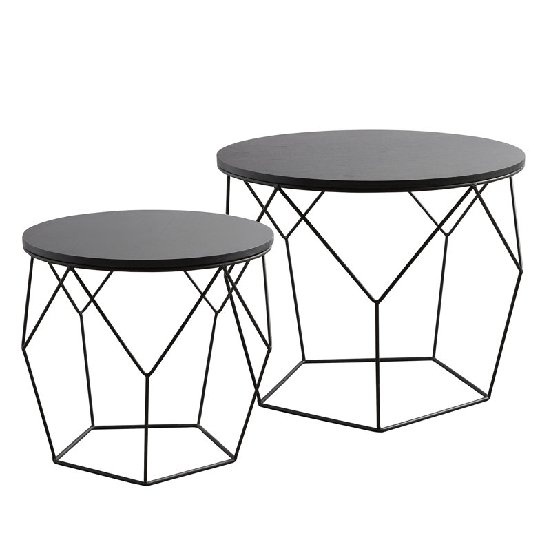 Frejya Iron Top Nesting Tables