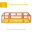 Cage à lapins en bois Pawhut-779524172-779524163