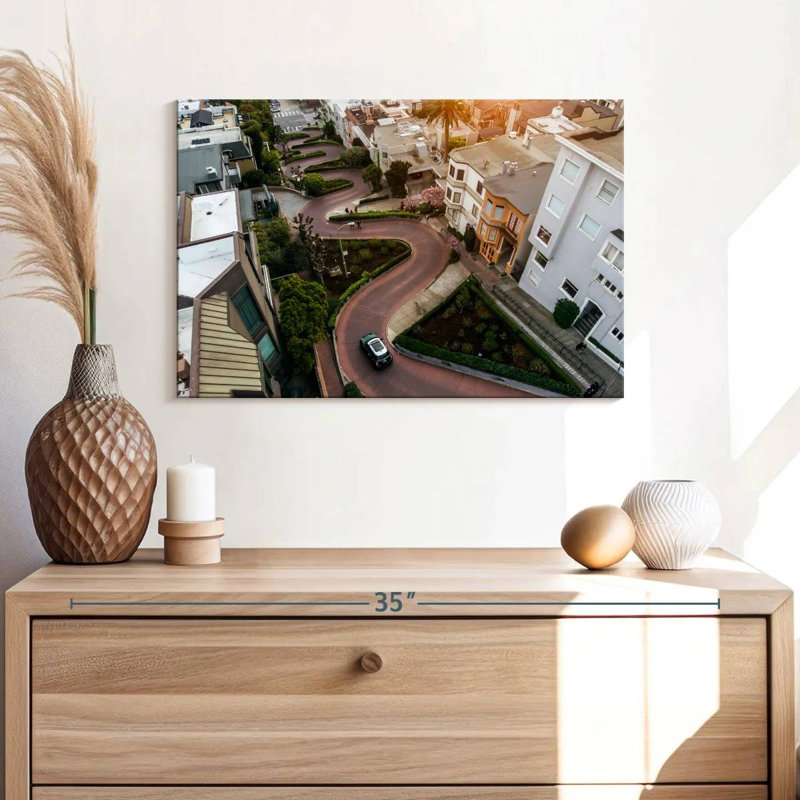 Sireci Lombard Street, 16" H x 24" W
