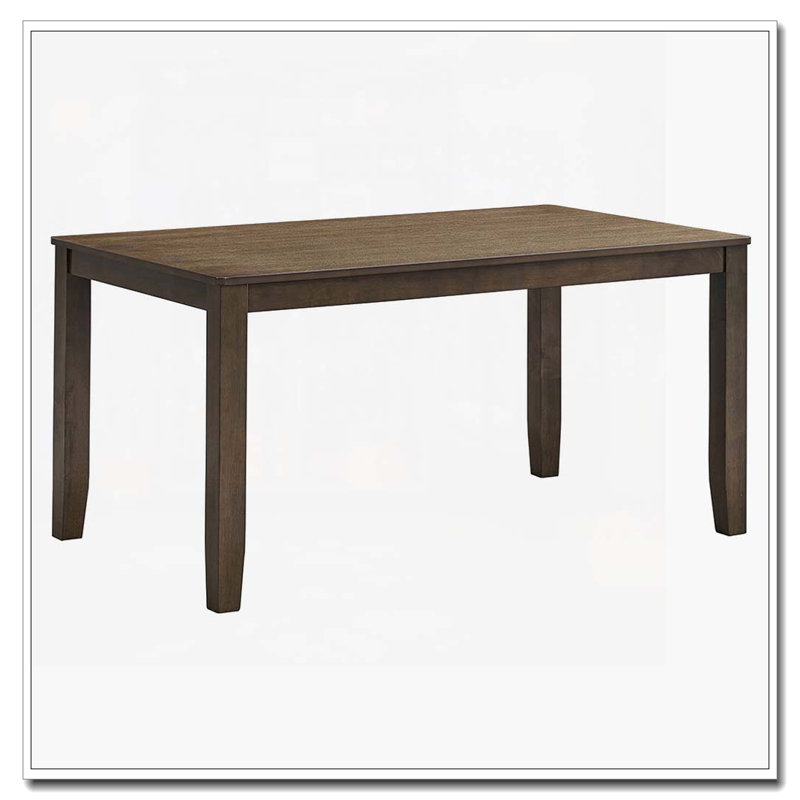 Wooden Dining Kitchen Rectangular Dining Table