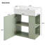 Meuble-lavabo flottant avec lavabo en céramique-833200108-833200104