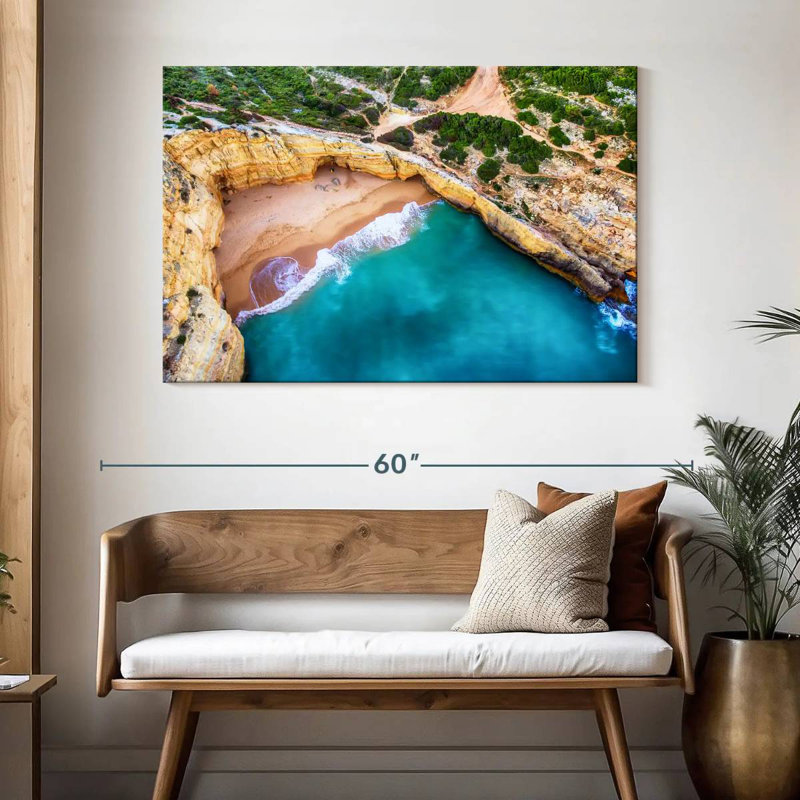 Gillard, Algarve, côte du Portugal, H 32 po x l 48 po