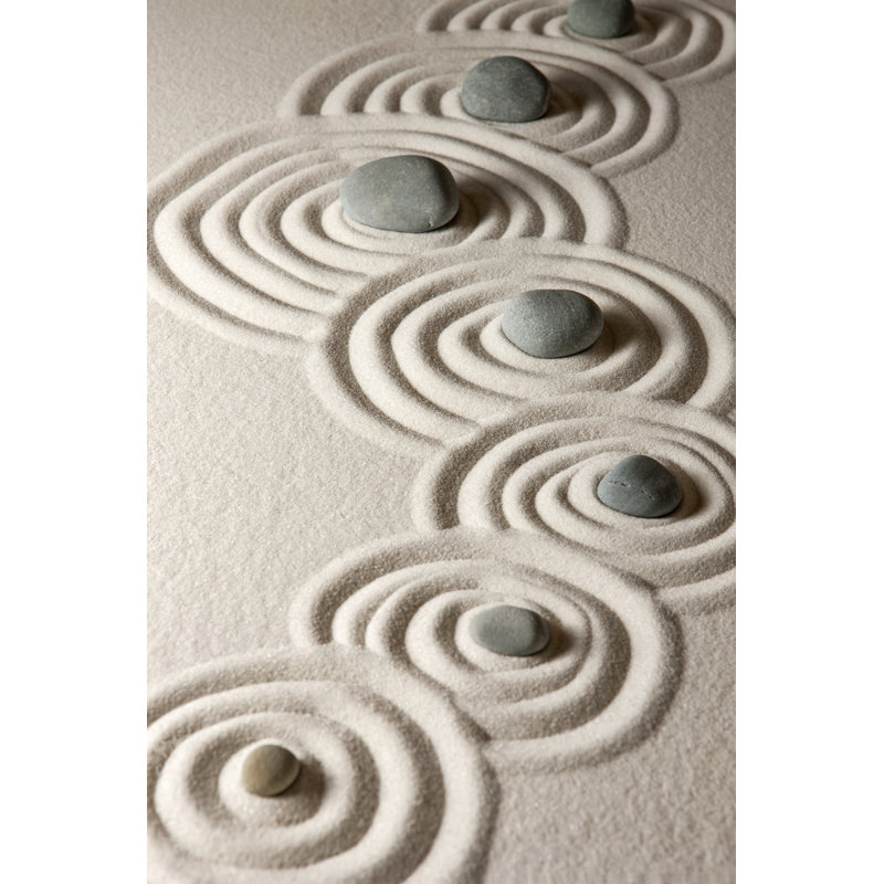 Zen Stones - Wrapped Canvas Print, 46cm H x 30cm W x 3.8cm D