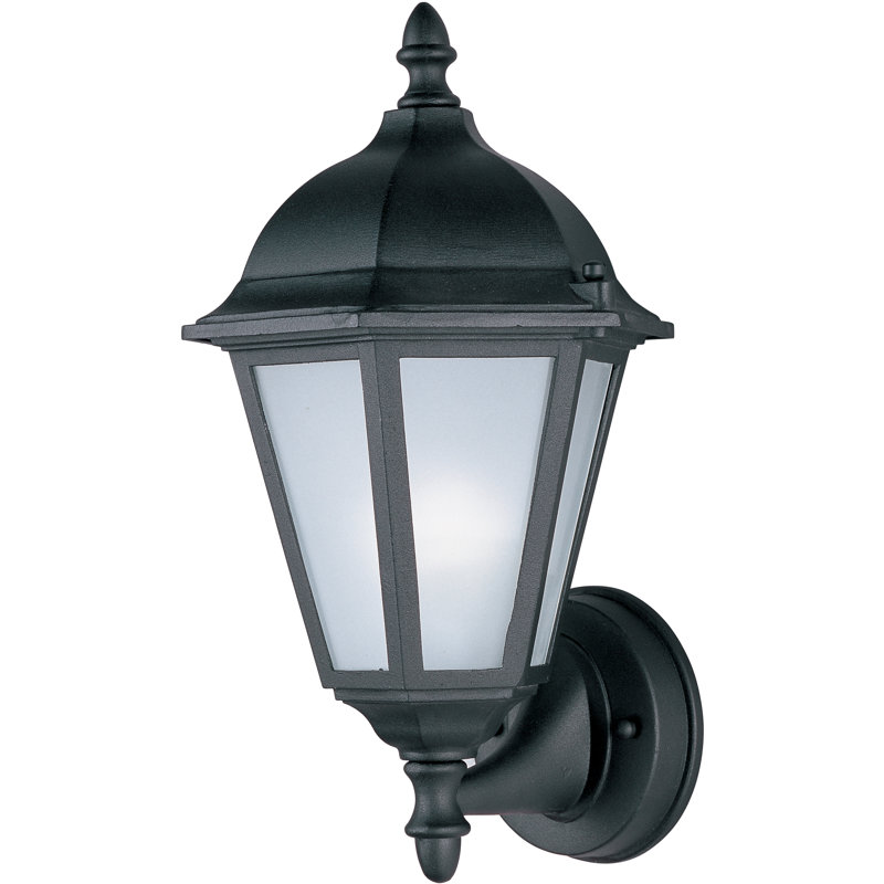 Treshawn Aluminum Wall Light, Black