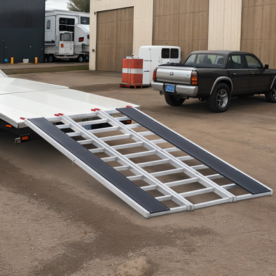 Rampe pliable en aluminium 85 lb x 85 po