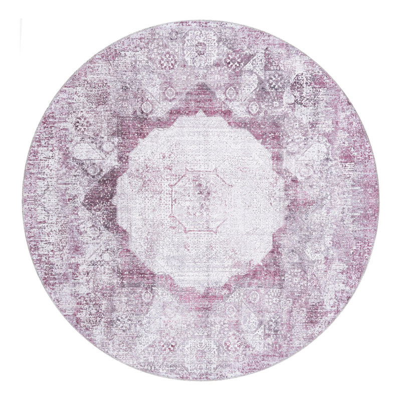 Tapis lavable Yara, Rond 6 pi