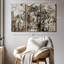 Impression sur toile brun tigre-98978705