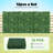 12Pcs Artificial Leaf Hedge Mat Panel