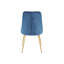 Chaise d'appoint, velours jaune avec pieds noirs-87543332-87543325
