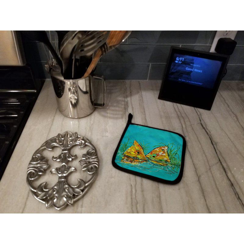 Caroline's Treasures Martin Welch New Artwork Polyester Potholder Set