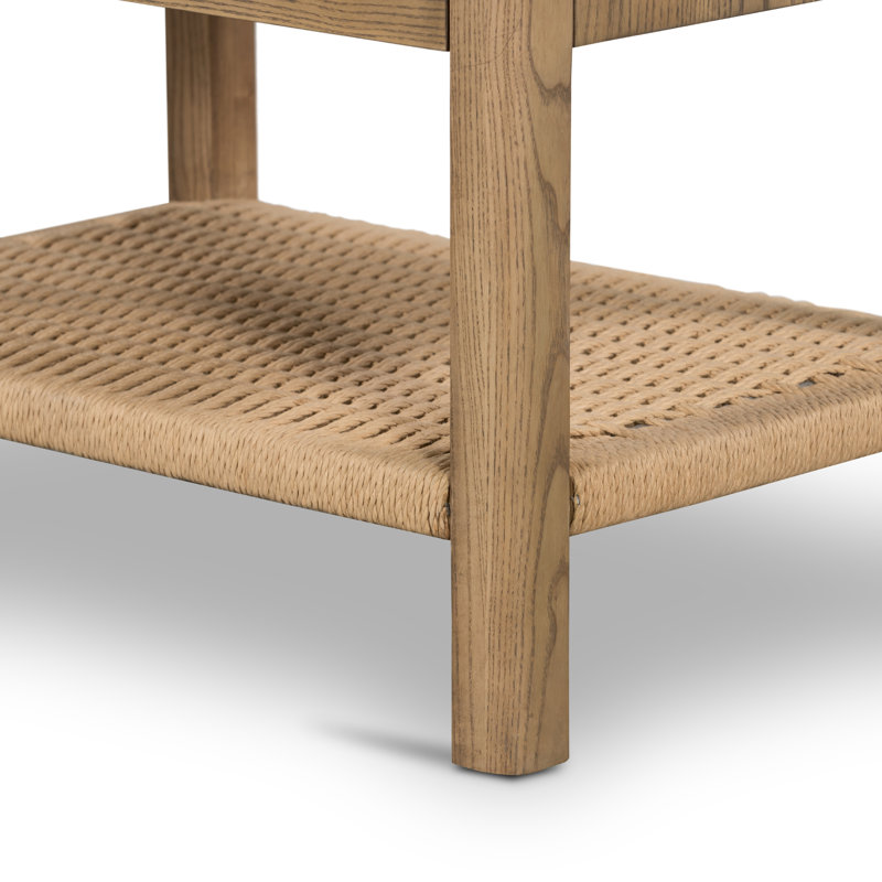 Zuma 2 - Drawer Nightstand, Dune Ash