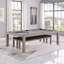 Banc de billard avec rangement pour table de billard en ardoise Olivia-853279449