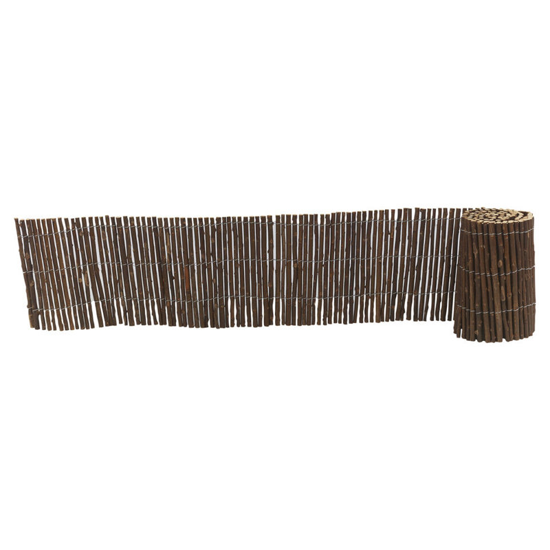 Cloughmills 10cm H x 200cm W Bamboo Lawn Edging