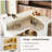 Home Corner Bar Cabinet,L-Shaped Liquor Bar Table-1784780520