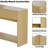 Modern Console Table With Shelf & Drawers-1473016939