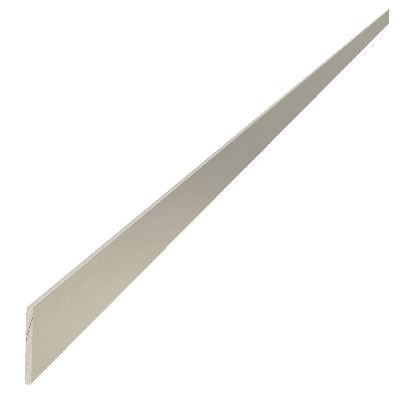 .75" Decorative Aluminum Strapping, 72" L - Warm Bronze, Satin Stainless