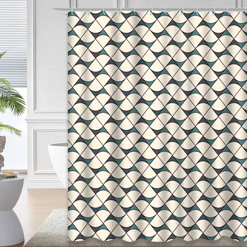 Rideau de douche Surface 12 Waves, 72" L x 78" W