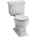 Memoirs Comfort Height 1.28 gpf Two-piece Round-front Toilet with Insulated Tank