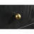 Black 2-Drawer Vanity Desk Makeup Table