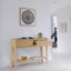 110cm Solid Wood Console Table