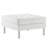 Loft Tufted Vegan Leather Ottoman-1981031090