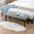 Aldrik 44.3" W Linen Upholstered Bench with Nailhead Trim-1759849204