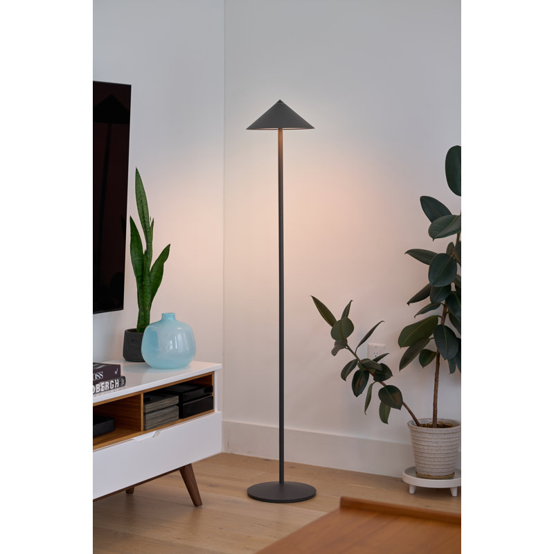 Pina XXL Floor Lamp, Titanium