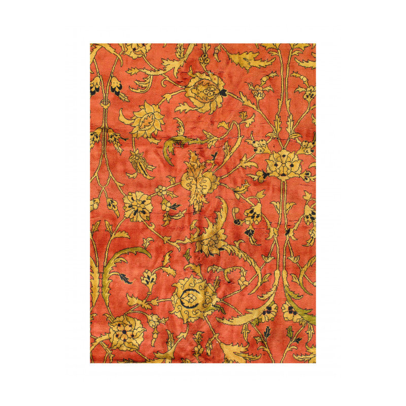 Fine Hand knotted Antique Agra rug 14'9"x25'7"