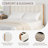 Rezana Solid Wood Boucle Upholstered Headboard Bed Frame-630869647-630869645