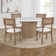 Fiammetta Colvin 52" Round Marble Table With Chairs