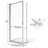 Sopora - W x 63.5'' H Pivot Door Framed Shower Door with-14170982-14170984