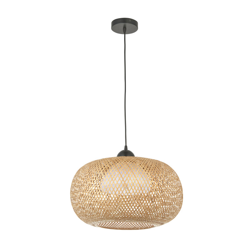Pewamo 1 - Light Rattan Dome Pendant