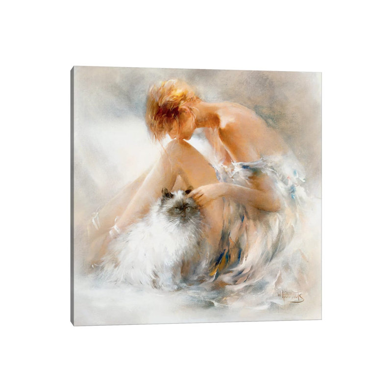 Desire by Willem Haenraets - Wrapped Canvas Painting, 66.04 cm H x 66.04 cm W x 1.91 cm D
